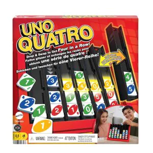 Mattel Games UNO Quatro Game