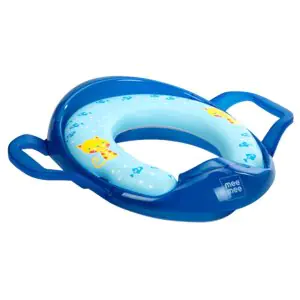 Mee Mee Soft Cushioned Potty Seat With Support Handles - Dark Blue
