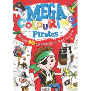 Bookoli Mega Pirates Colouring Book