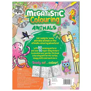 Bookoli Megatastic Animals Colouring Book