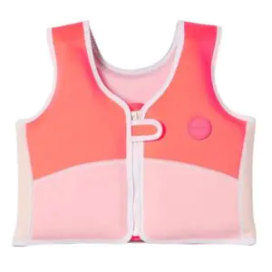 Sunny Life Melody The Mermaid Swim Vest 1-2 Neon SCMSVSTS