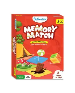 Skillmatics Memory Match Shapes Around Us