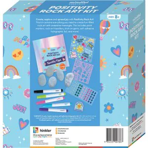 Hinkler Mindful Creativity Positivity Rock Art Kit