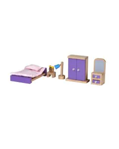 Hilife Wooden Miniature Bedroom Accessories