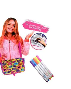 Mirada Color Your Own Lol Shoulder Bag