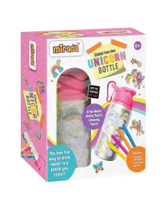Mirada Color Your Own Unicorn Bottle