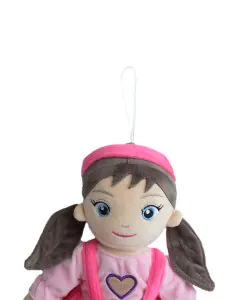 Mirada Heart Doll Pink 38 Cm