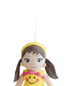 Mirada Heart Doll Sun Yellow 38 Cm