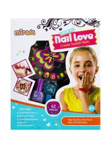 Mirada Press On Nails Love for Kids