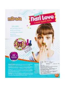 Mirada Press On Nails Love for Kids