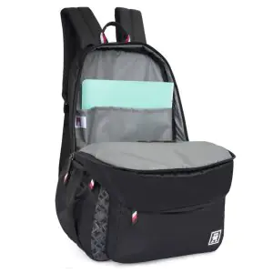 Tommy Hilfiger Unisex Mondrich Black Backpack