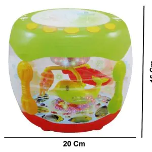 Kaby Music Flash Battery Operated Drum