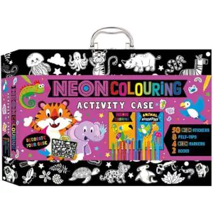 Bookoli Neon Colouring Activity Case Kit