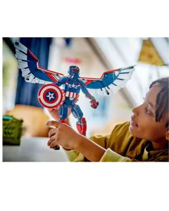 Lego New Captain America Construction Figure 76296 (359 Pieces)