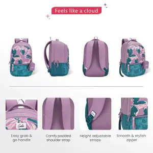 Genie Noah 40L Dark Green Laptop Backpack With Raincover