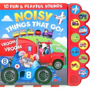 Page Publication Noisy Things That Go Sound Book