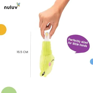 Nuluv Frog Ring Rattle Toy