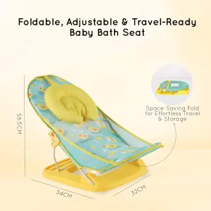 Nuluv Premium Baby Bather Sunshine
