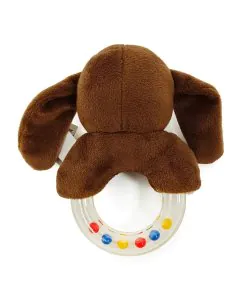 Nuluv Soft Toys Puppy Ring Rattle