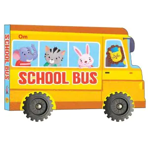 Om Wheel Book School Bus
