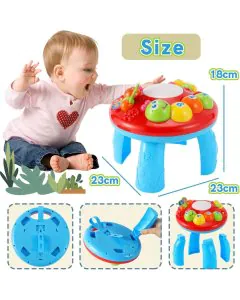 Open Ended Caterpillar Learning Table
