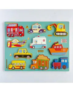Open Ended Chunky Puzzle Vehicles
