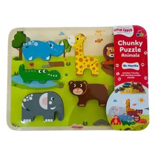 Open Ended Chunky Puzzle Animals