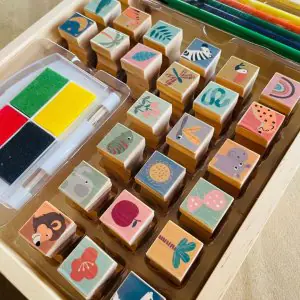 Open Ended My Wooden Stamp Kit