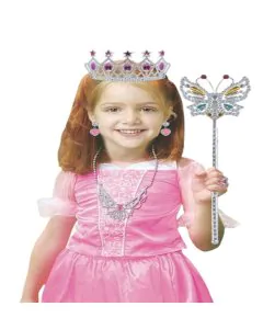 Open Ended Premium Costume Role PlaySet Princess Pink