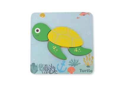 Open Ended Toddler's First 6in1 Puzzle Animals