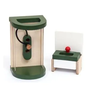 Open Ended Wooden Dollhouse - Modern Villa