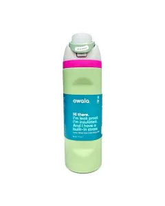 Owala FreeSip Stainless Steel Water Bottle, 24oz - Green