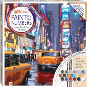 Hinkler Paint by Numbers Canvas Times Square at Midnight