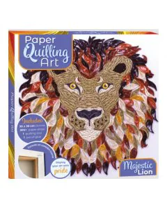 Bookoli Paper Quilling Art Kit Majestic Lion