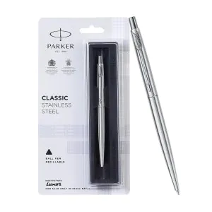 Parker Classic Stainless Steel Ball Pen Refillable