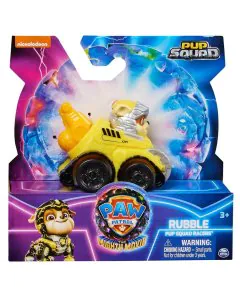 Winmagic Paw Patrol Pawket Racers Mighty Mini Squad Racer Rubble Toys