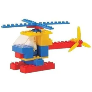 Peacock Aeromech Aircraft Set - 165 Interlocking Pieces