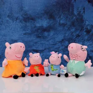 Hasbro Peppa Pig Family Combo Plush Set