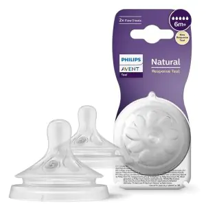 Philips Avent Natural Response Bottle Teat (Pack Of - 2) SCY965/02