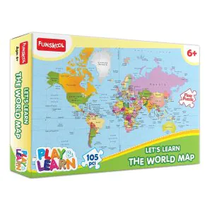 Funskool Play & Learn Funskool World Map