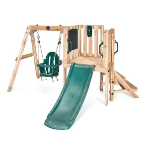 Plum Junior Activity Centre Swing and Slide Garden Play Set