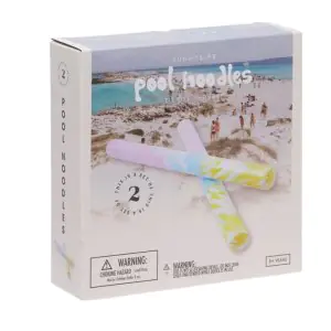 Sunny Life Pool Noodle Tie Dye Sorbet Set Of 2 S3LPNOTD