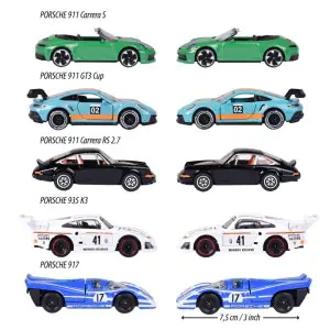 Majorette Porsche Edition (5 Pieces)