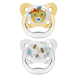 Dr Browns PreVent Butterfly Soothers Lion-Bee Yellow
