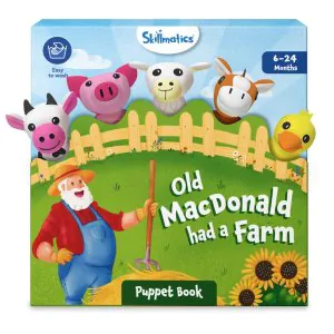Skillmatics Puppet Book Old MacDonald Had A Farm