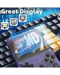 TF R36s Handheld Game Console 64G Transprent - Purple