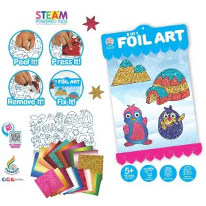 Ratna's 3in1 Foil Art Kit