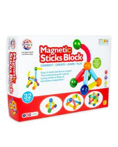 Ratna's Magnetic Sticks Block Set