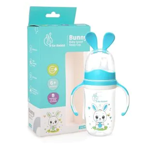 R for Rabbit Bunny Baby Spout Sippy Cup 240 ML Bottle SSBNB01