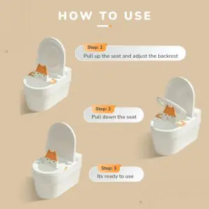 R for Rabbit Minimo Fuzzy Potty Training Seat for Baby PSMFOR03